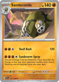 Sandaconda - pokemon TCG Card