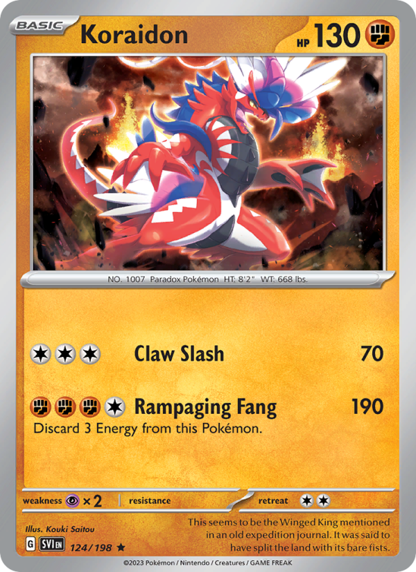 Koraidon - Pokémon TCG Card
