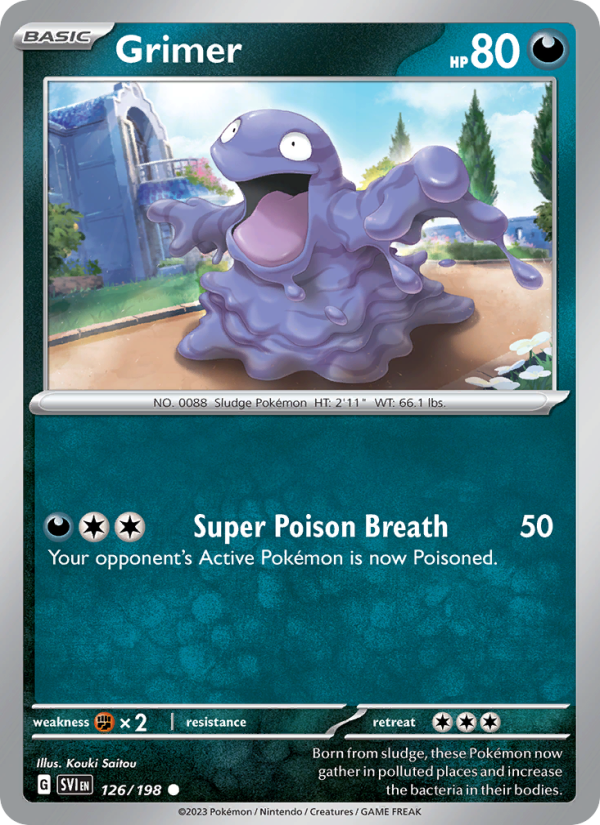 Grimer - Pokémon TCG Card