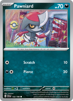 Pawniard - pokemon TCG Card