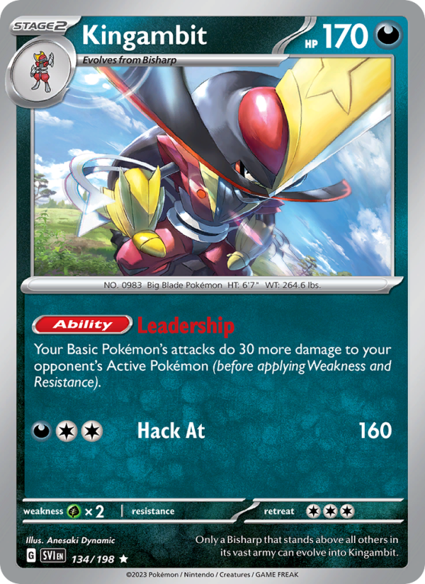 Kingambit - Pokémon TCG Card