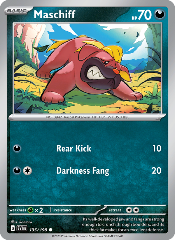 Maschiff - Pokémon TCG Card