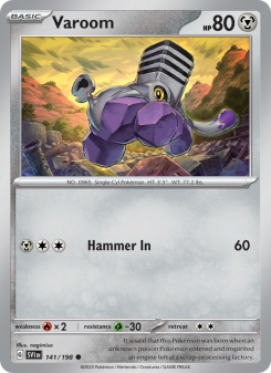 Varoom - pokemon TCG Card