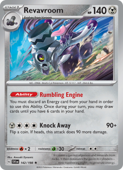 Revavroom - pokemon TCG Card