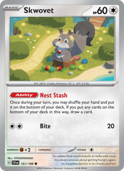 Skwovet - pokemon TCG Card