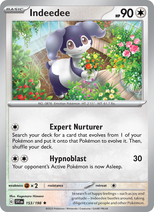 Indeedee - Pokémon TCG Card