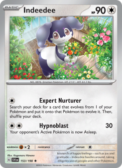 Indeedee - pokemon TCG Card