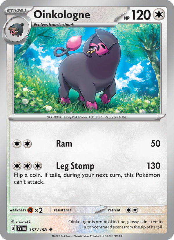 Oinkologne - Pokémon TCG Card