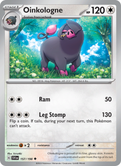 Oinkologne - pokemon TCG Card