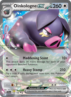 Oinkologne ex - pokemon TCG Card