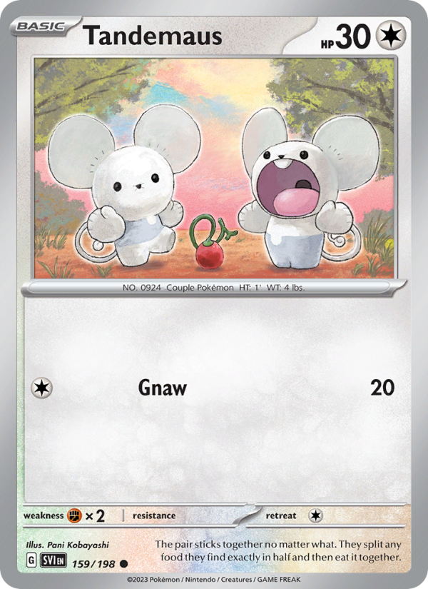 Tandemaus - Pokémon TCG Card