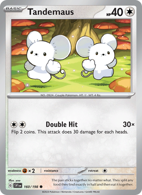 Tandemaus - Pokémon TCG Card