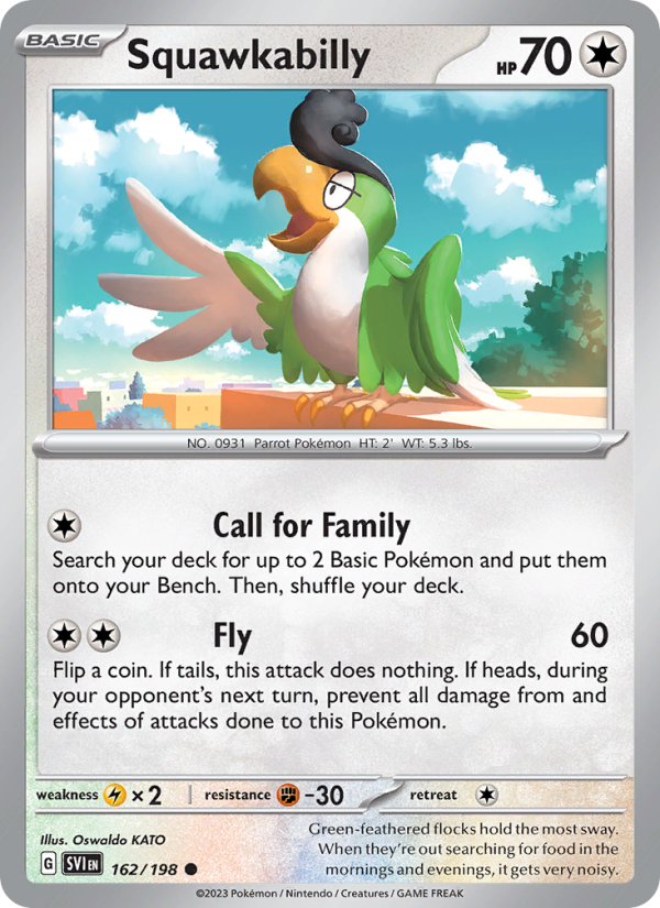 Squawkabilly - Pokémon TCG Card