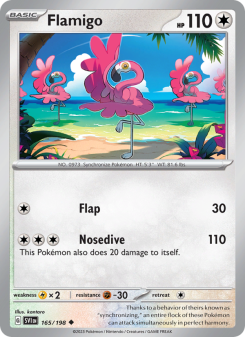 Flamigo - pokemon TCG Card