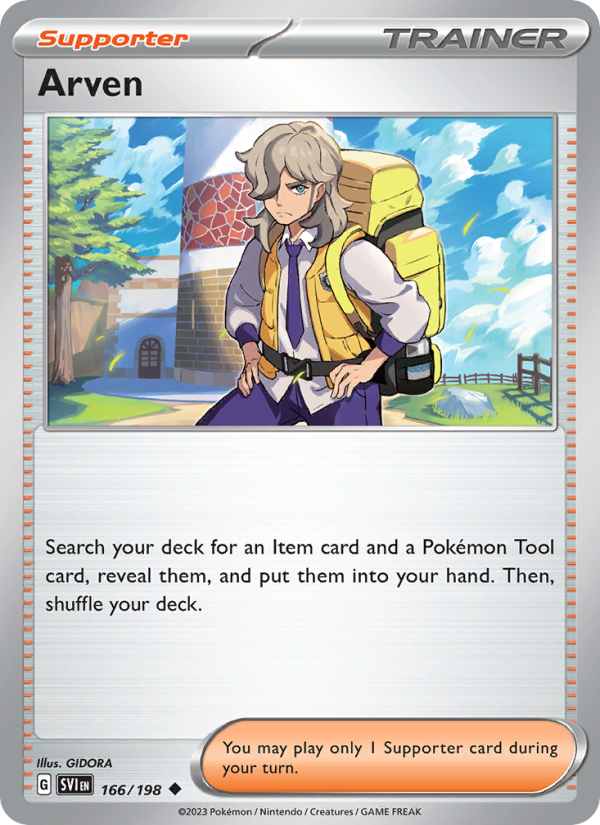 Arven - Pokémon TCG Card