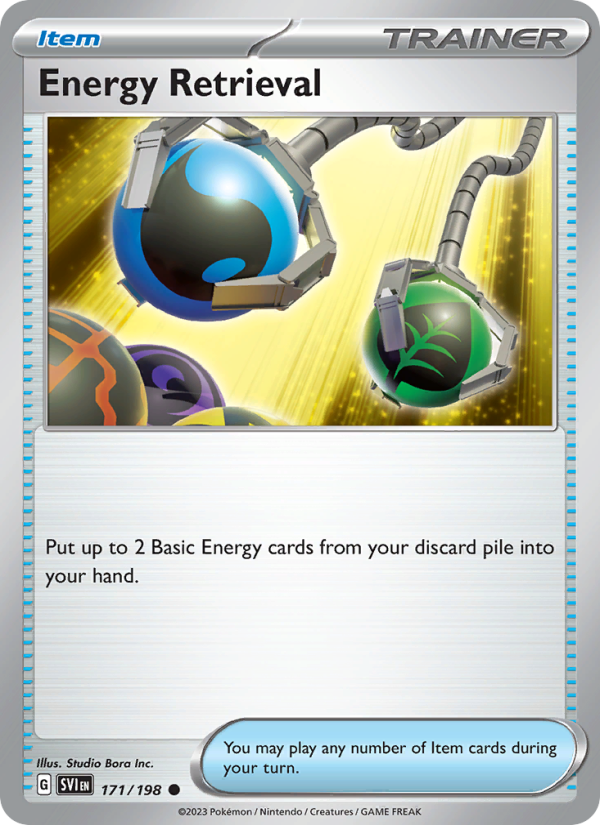 Energy Retrieval - Pokémon TCG Card