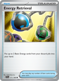 Energy Retrieval - pokemon TCG Card