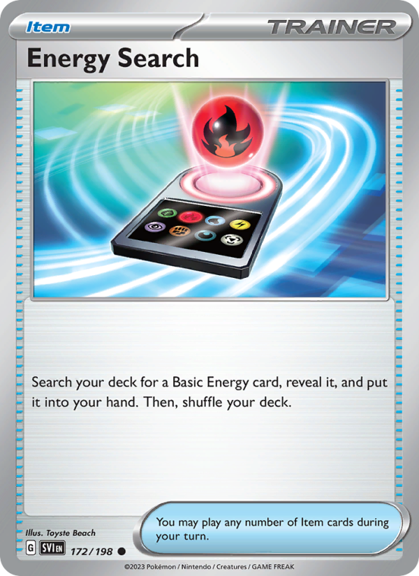 Energy Search - Pokémon TCG Card
