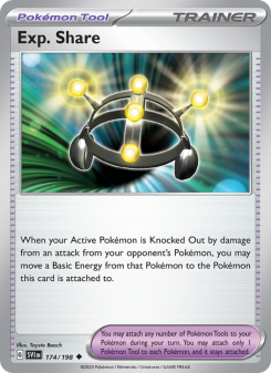 Exp. Share - pokemon TCG Card