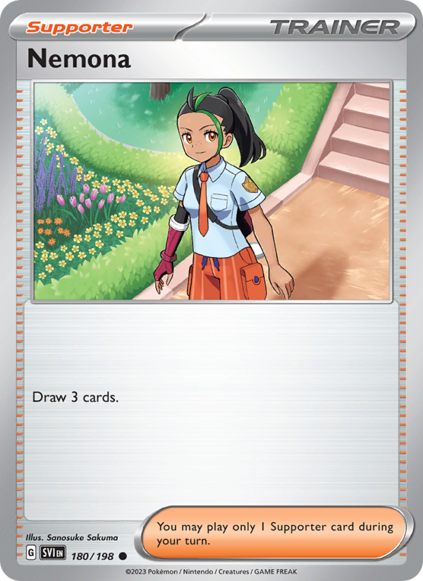 Nemona - Pokémon TCG Card