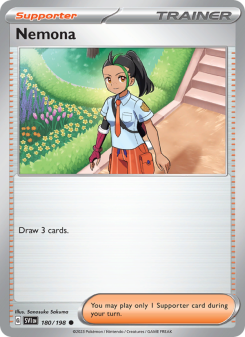 Nemona - pokemon TCG Card
