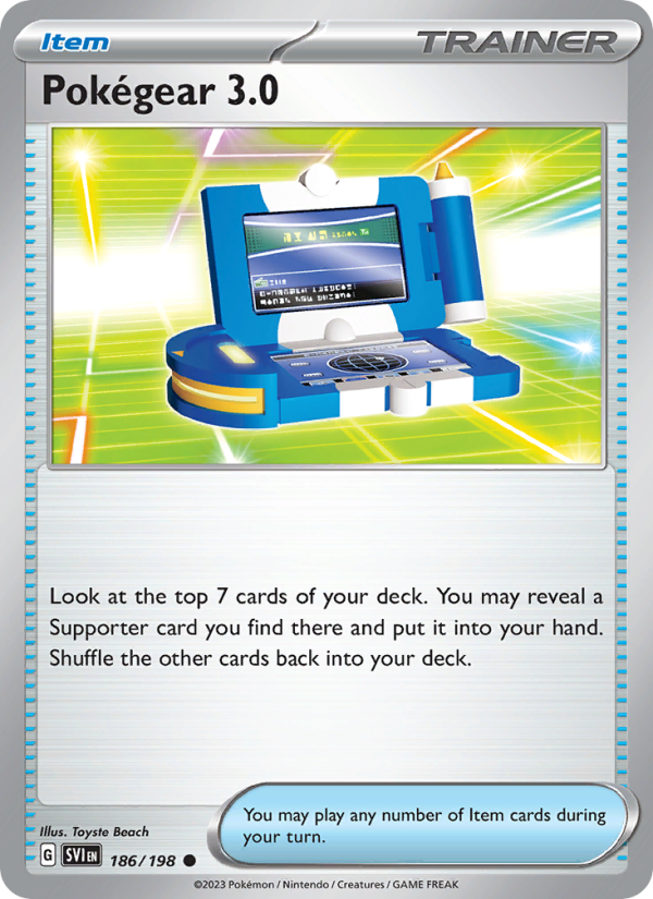 Pokégear 3.0 - Pokémon TCG Card