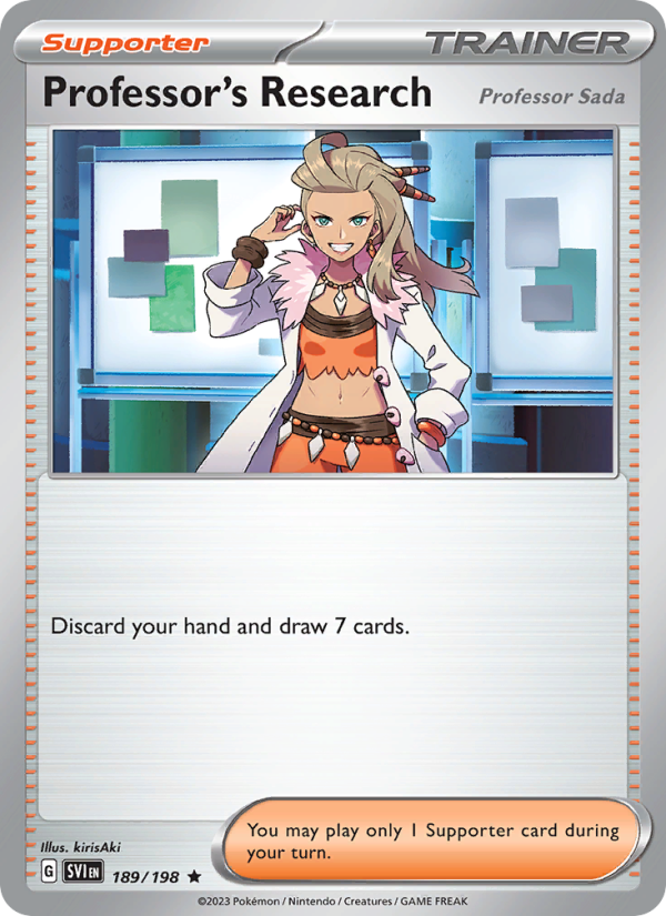 Professor's Research - Pokémon TCG Card