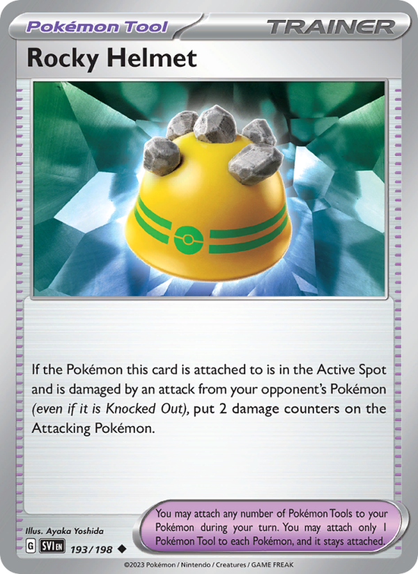 Rocky Helmet - Pokémon TCG Card
