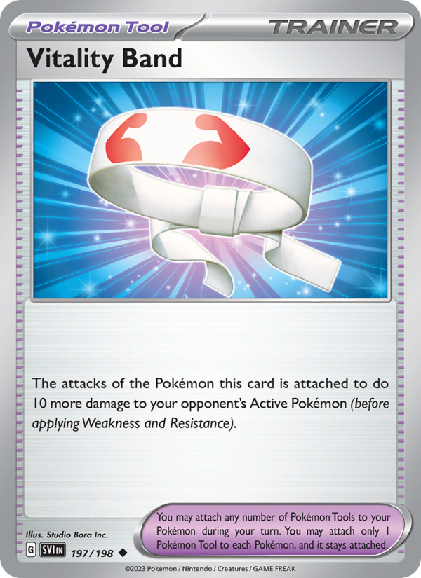 Vitality Band - Pokémon TCG Card