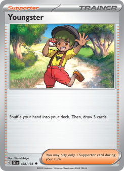 Youngster - pokemon TCG Card