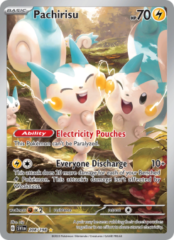 Pachirisu - pokemon TCG Card