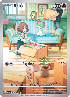 Ralts - pokemon TCG Card