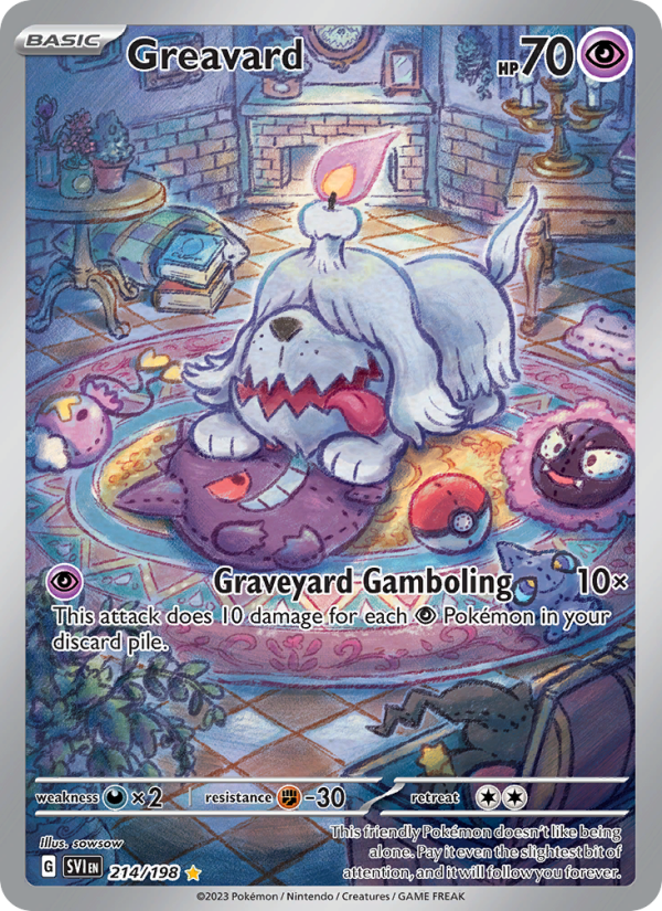 Greavard - Pokémon TCG Card