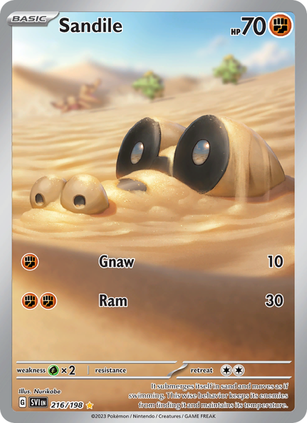 Sandile - Pokémon TCG Card