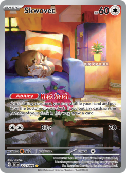 Skwovet - pokemon TCG Card