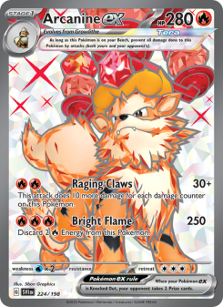 Arcanine ex - pokemon TCG Card
