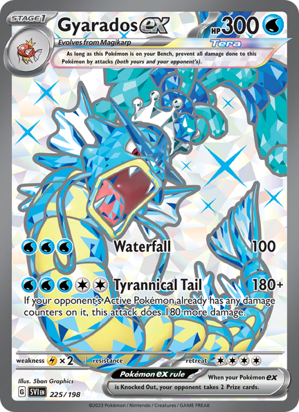 Gyarados ex - Pokémon TCG Card