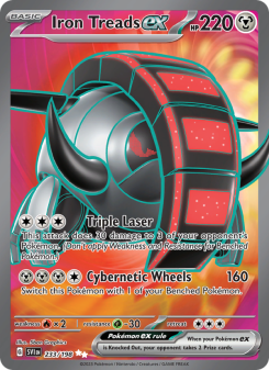 Iron Treads ex - pokemon TCG Card