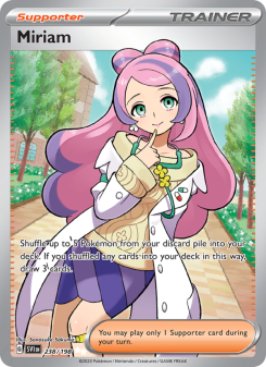 Miriam - pokemon TCG Card