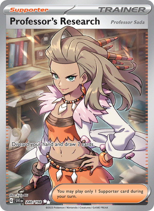 Professor's Research - Pokémon TCG Card