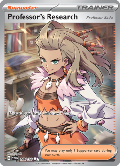 Professor's Research - pokemon TCG Card
