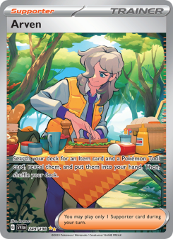 Arven - pokemon TCG Card