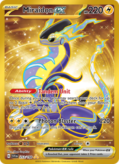 Miraidon ex - pokemon TCG Card