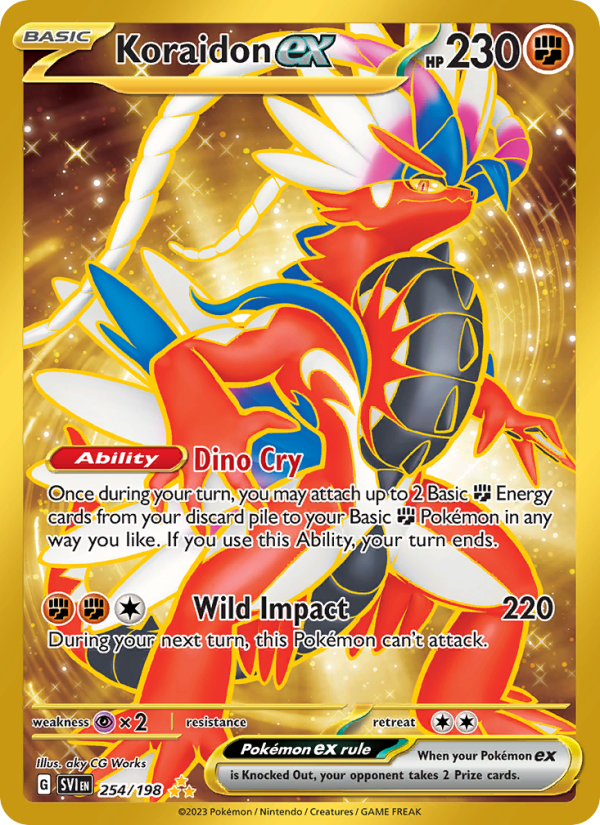 Koraidon ex - Pokémon TCG Card