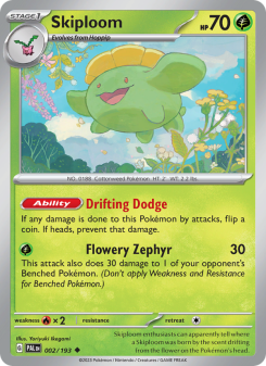 Skiploom - pokemon TCG Card