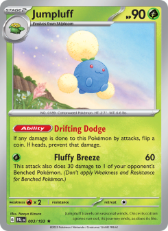 Jumpluff - pokemon TCG Card