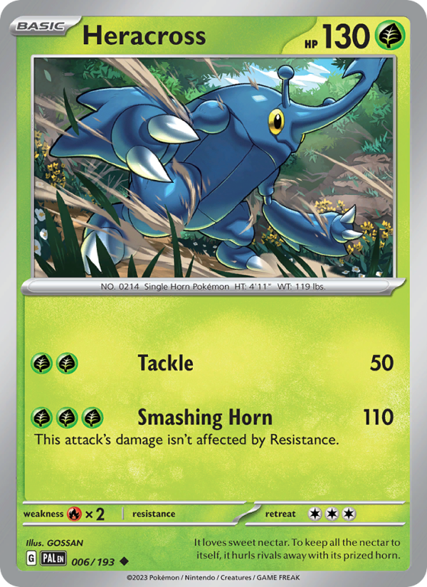 Heracross - Pokémon TCG Card