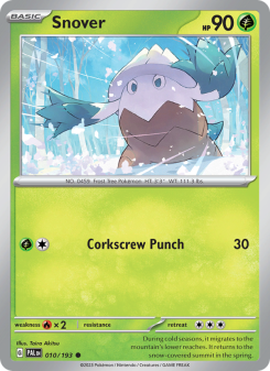 Snover - pokemon TCG Card