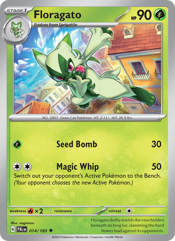 Floragato - Pokémon TCG Card