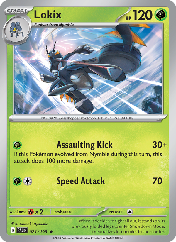 Lokix - Pokémon TCG Card